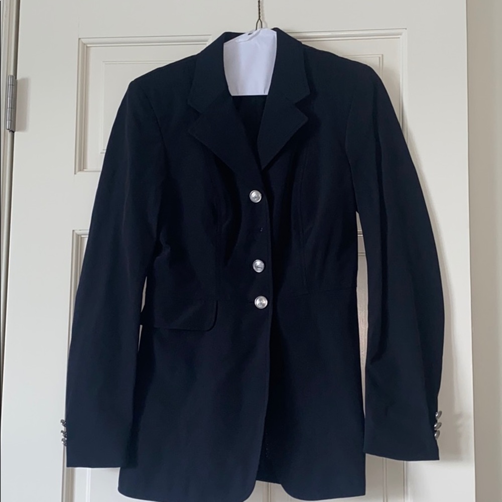 Grand Prix Black Soft Shell Jumper Jacket size 12R